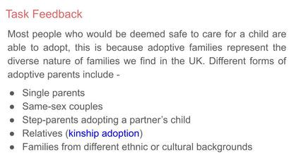 Adoption PSHE lesson time RSHE resource 2026 KS4