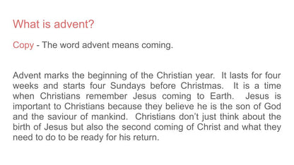 Advent