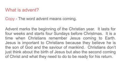 Advent