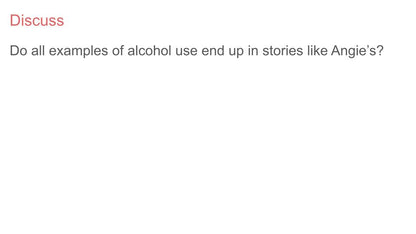Alcohol Lesson, Tutorial or Assembly