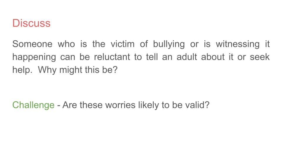 Anti Bullying Week lesson tutor time assembly and display resources bullying discussion task