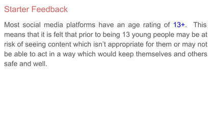 Appropriate Use of Social Media Tutorial