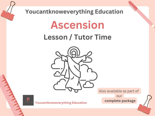 Ascension (Christianity) Religious Studies Lesson