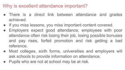 Attendance & Punctuality