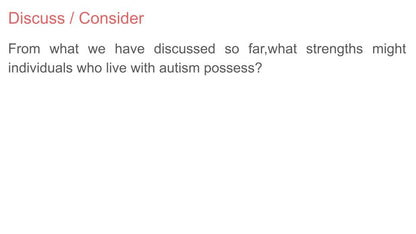 Autism Awareness Tutor Time