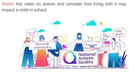 Autism Awareness Tutor Time