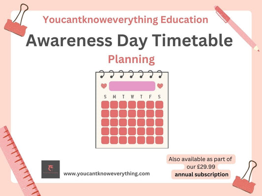 Awareness Day Timetable 2024-25