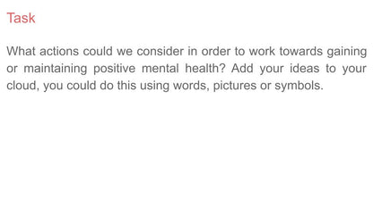 Mental Health Awareness Week 2026 - Action