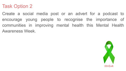Mental Health Awareness Week 2026 - Action