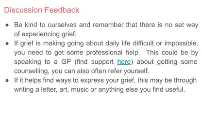 bereavement mourning grief pshe lesson form time tutor resource