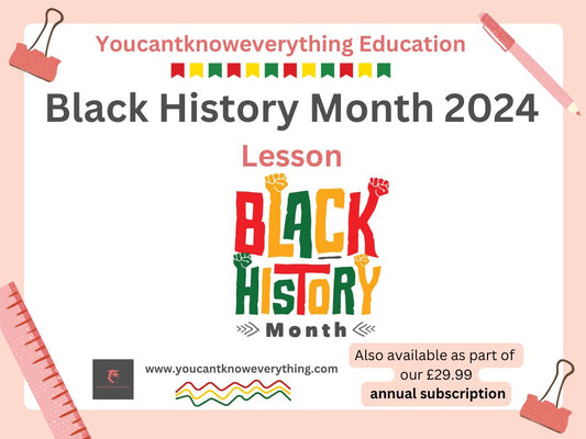 Black History Month Lesson