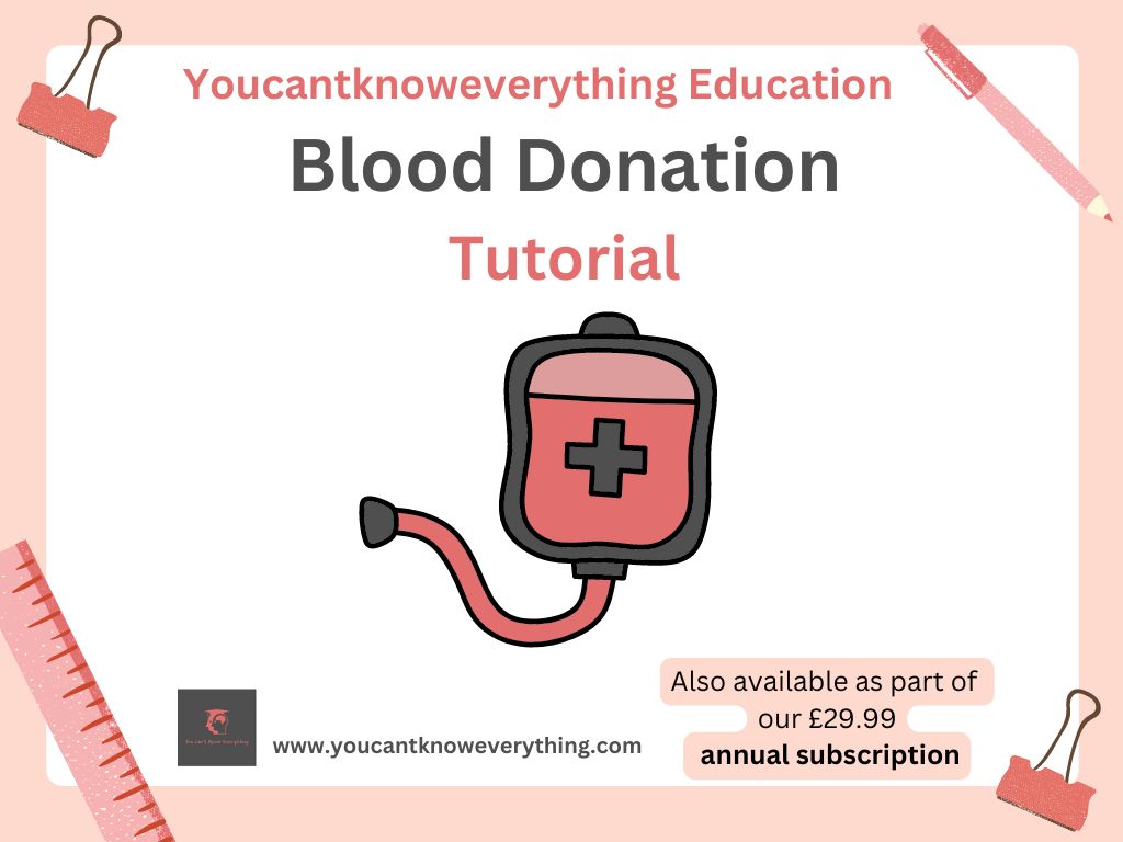 Blood Donation Tutorial