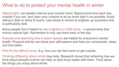 Blue Monday assembly tutor time resource PSHE mental health