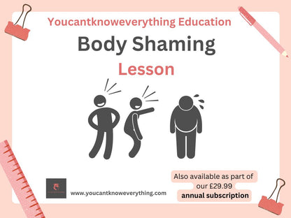 Body Shaming Lesson