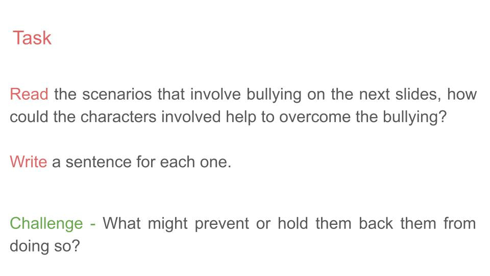 Bullying - 2026 RSHE Guidance