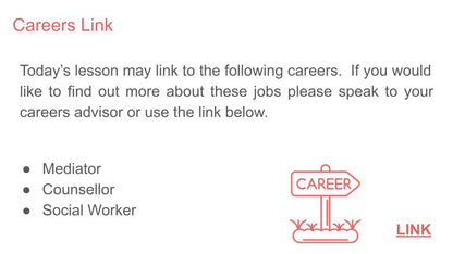 PSHE careers