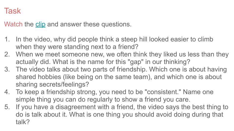 positive relationships KS3 PSHE  RSHE lesson tutor time resource