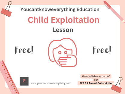 child exploitation pshe lesson sexual free
