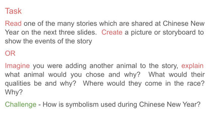 Chinese (Lunar) New Year Lesson or Tutorial / Assembly