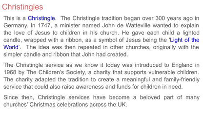 Christingle Tutorial / Assembly