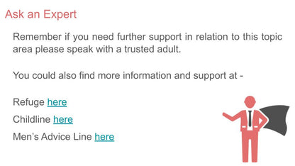 Coercive Control - 2026 RSHE Guidance