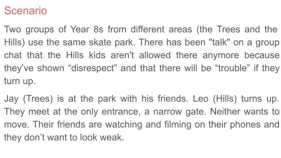 Conflict resolution PSHE RSHE lesson form time tutor time 2026