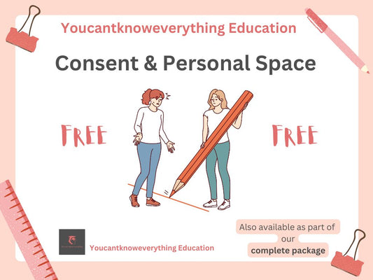 Consent and personal space free PSHE lesson resource for KS3