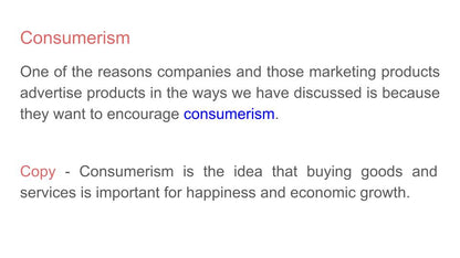 Consumerism
