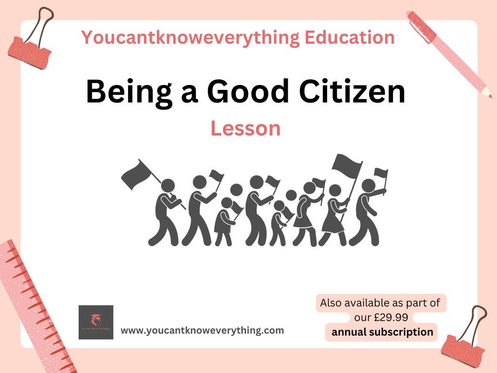 Being a Good Citizen Lesson