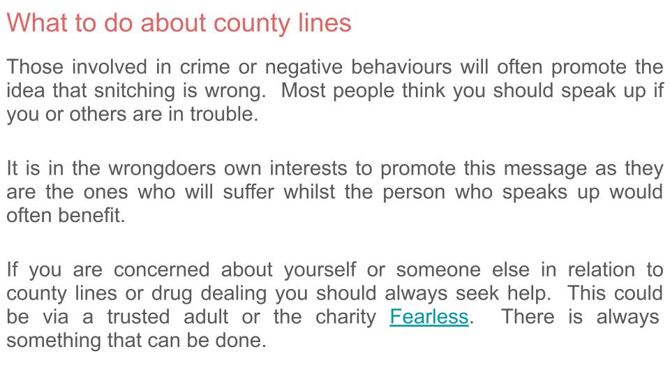 County Lines Tutor Time / Assembly