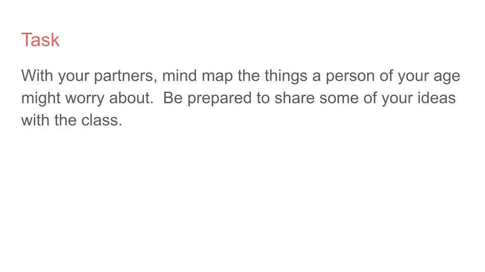 Worry PSHE mental health RSHE 2026 guidance lesson tutor time pupil workbook resource task