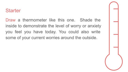 Worry PSHE mental health RSHE 2026 guidance lesson tutor time pupil workbook resource starter