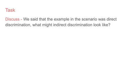 Disability Discrimination Tutorial