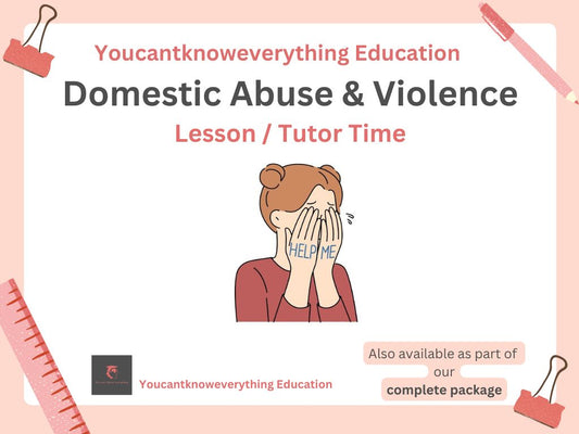 Domestic abuse violence PSHE RSHE lesson tutor time resource 2026