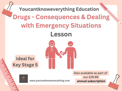 Drugs - Consequences & Dealing with Emergencies KS5