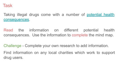 Drugs - Consequences & Dealing with Emergencies KS5