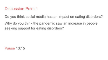Eating Disorders Lesson