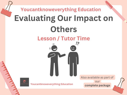 Evaluating Our Impact on Others - 2026 RSHE Guidance