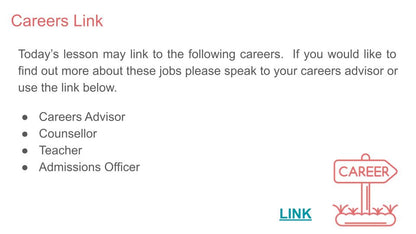 Exam Stress and Next Steps PSHE / Careers Lesson