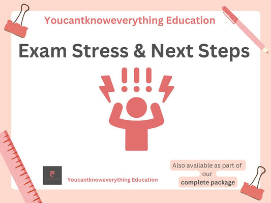 Exam Stress and Next Steps PSHE / Careers Lesson