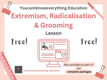 Extremism, Radicalisation & Grooming Lesson