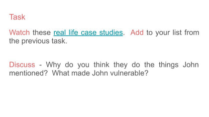 Extremism, Radicalisation & Grooming Lesson