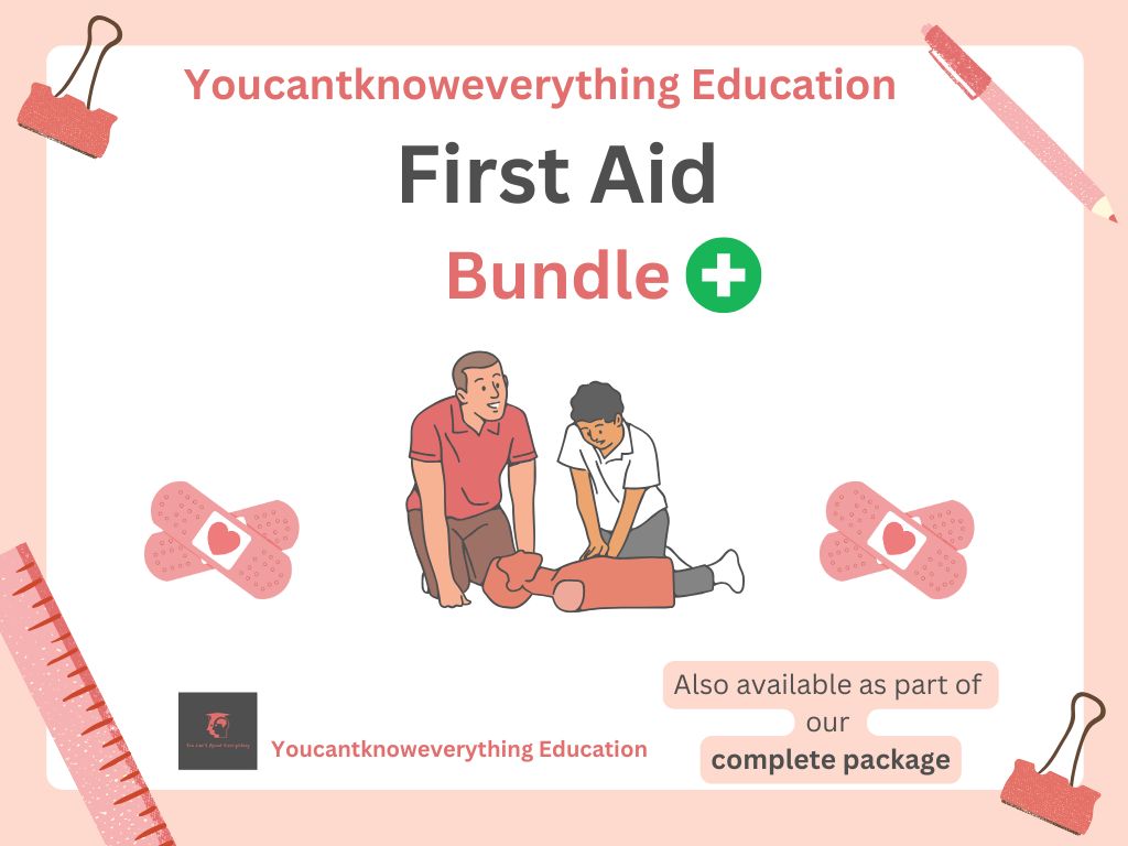First Aid tutor time form lesson bundle resource RSHE 2026