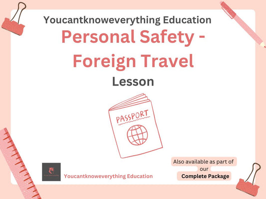 Personal Safety - Foreign Travel Lesson