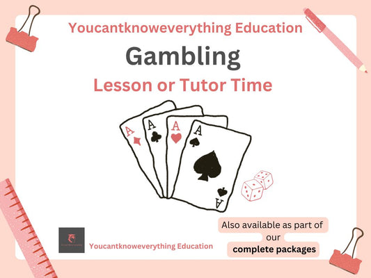 Gambling Lesson or Tutorial