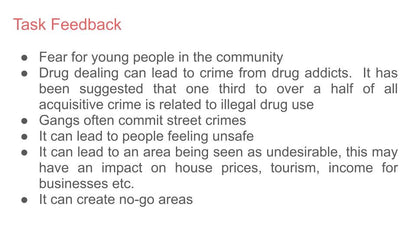 Gangs and County Lines PSHE Lesson