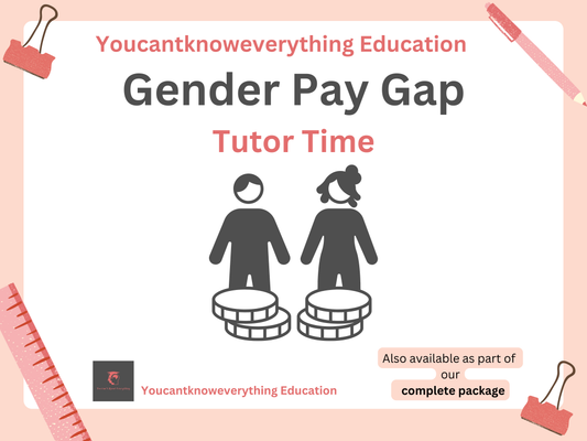 Gender Pay Gap Tutorial