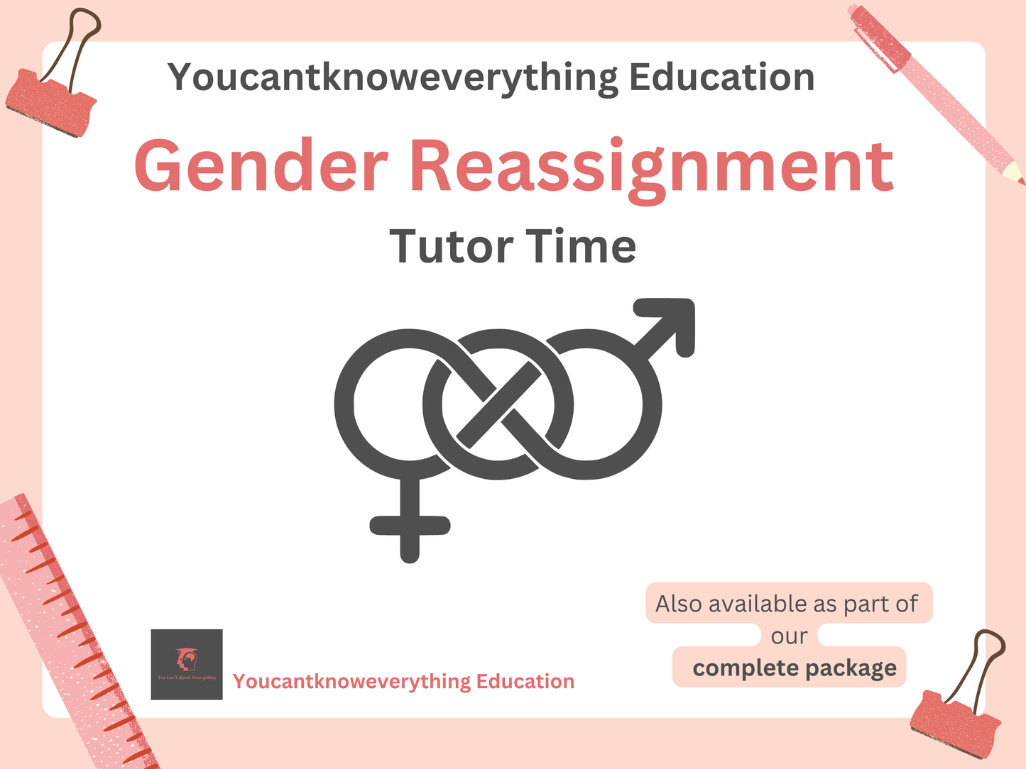 Gender Reassignment Tutorial