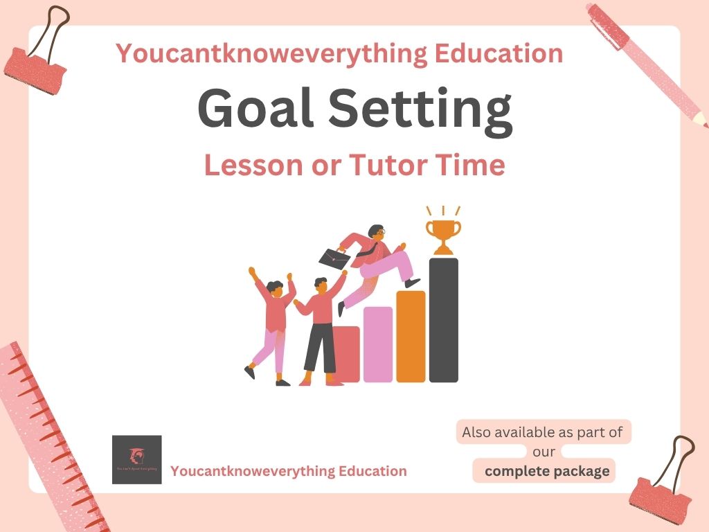 Goal setting PSHE and careers resource for the new 2026 RSHE government guidance in lesson or tutor time format which is ideal for KS3 or KS4.