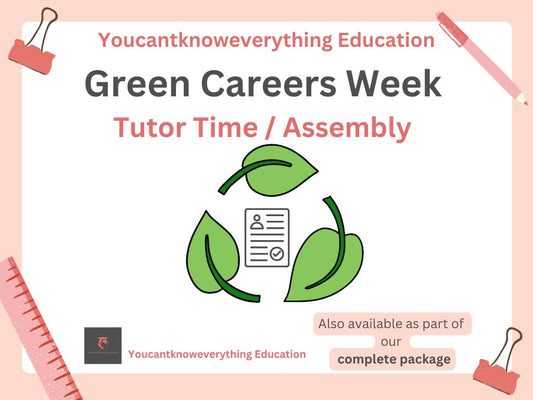 Green Careers Week Tutorial / Assembly